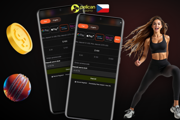 Vizualizace blockchain potvrzení krypto transakce při vkladu v Pelican Casino
