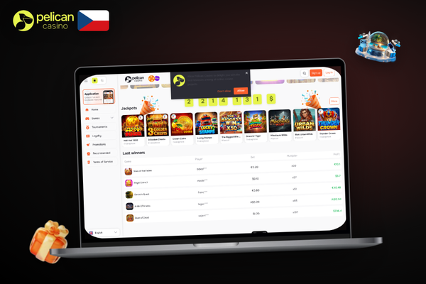 Pelican Casino na počítači, tabletu i mobilu sdílí jeden synchronizovaný účet